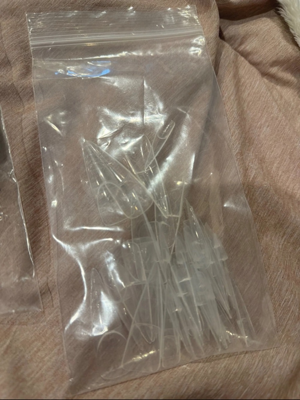 Gel x full size nails (smaller sizes)